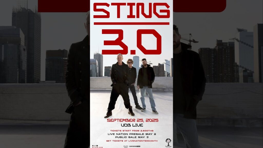 STING 3.0 World Tour – Live in Bangkok