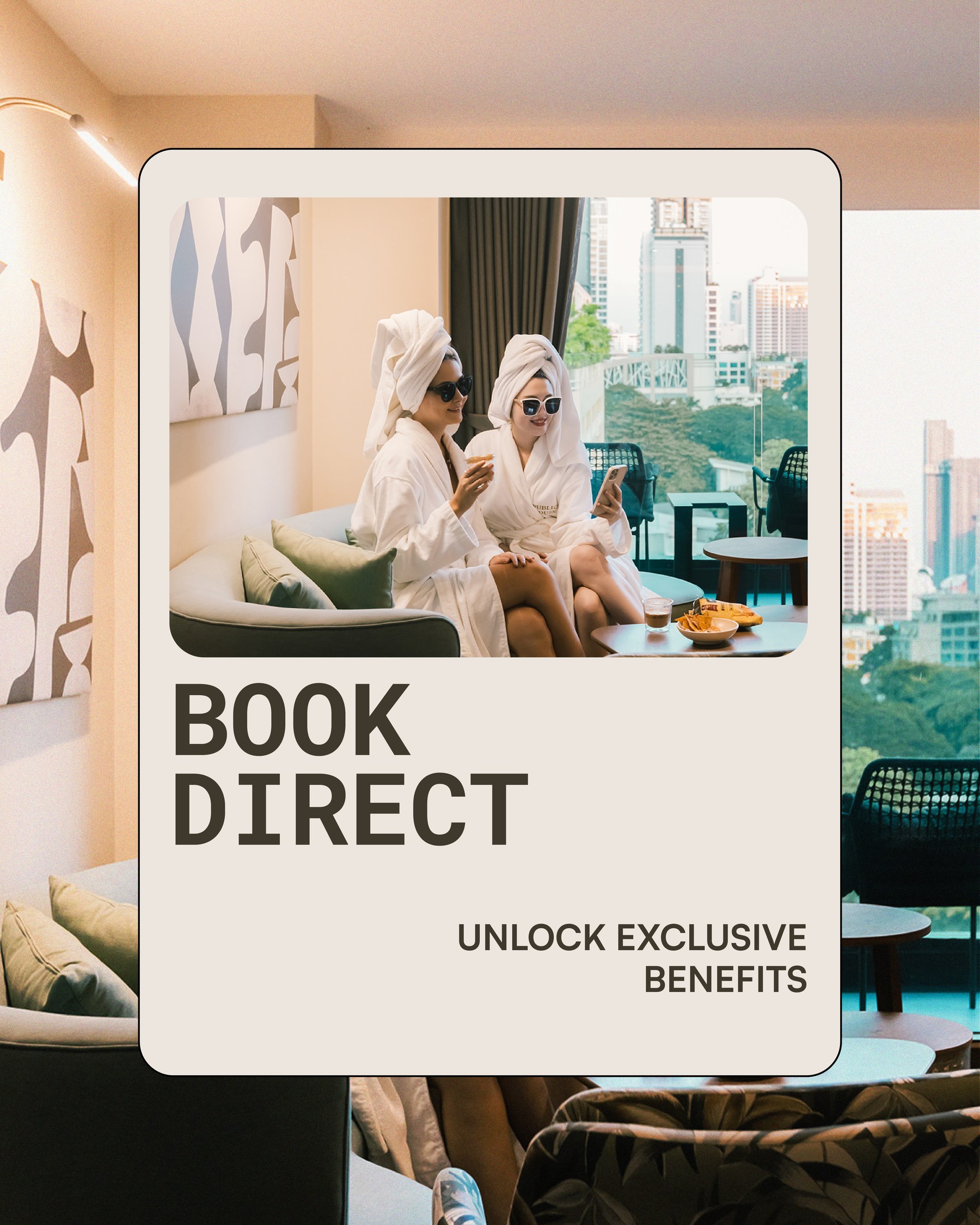 Book Direct offer cover at Public House Bangkok