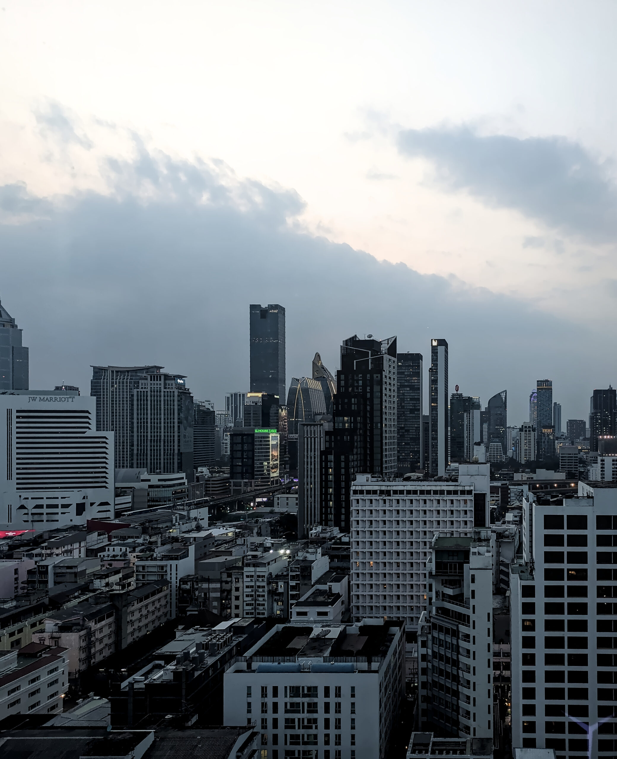 Bangkok Sukhumvit city view near Public House Bangkok